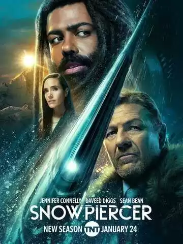 Сквозь снег (постер)